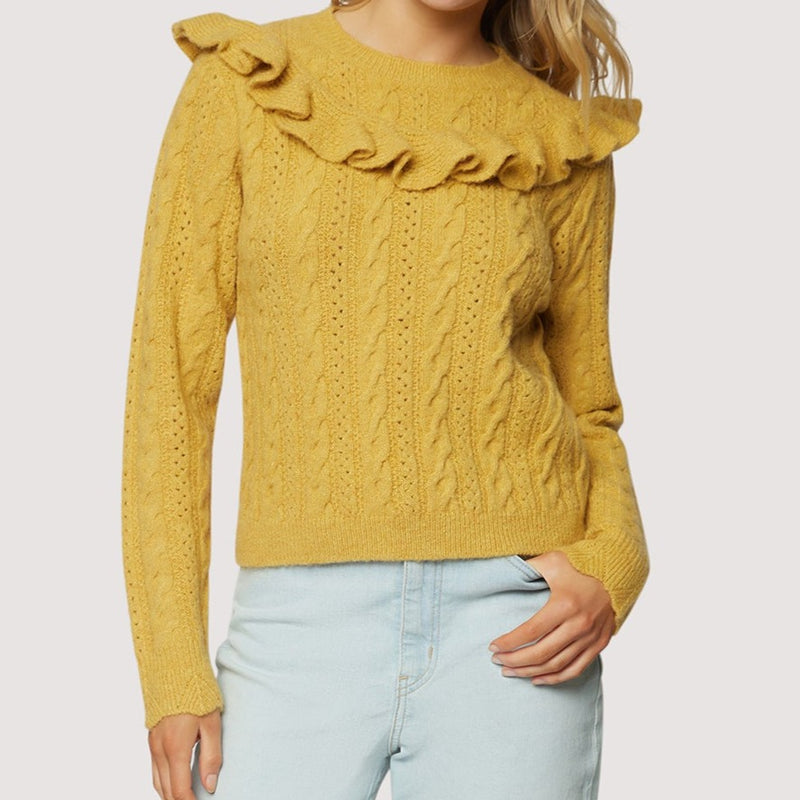 Gracie Ruffle Top