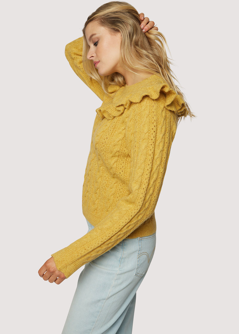 Gracie Ruffle Top