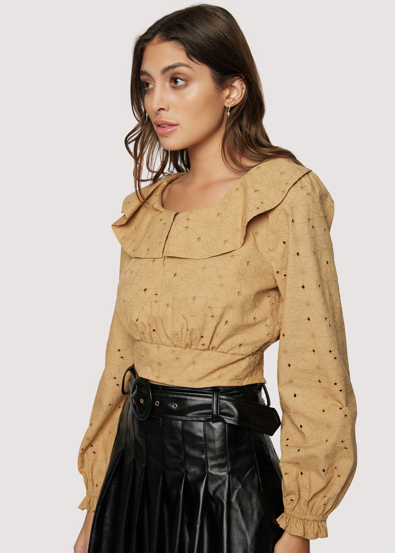 Desert Flower Crop Top