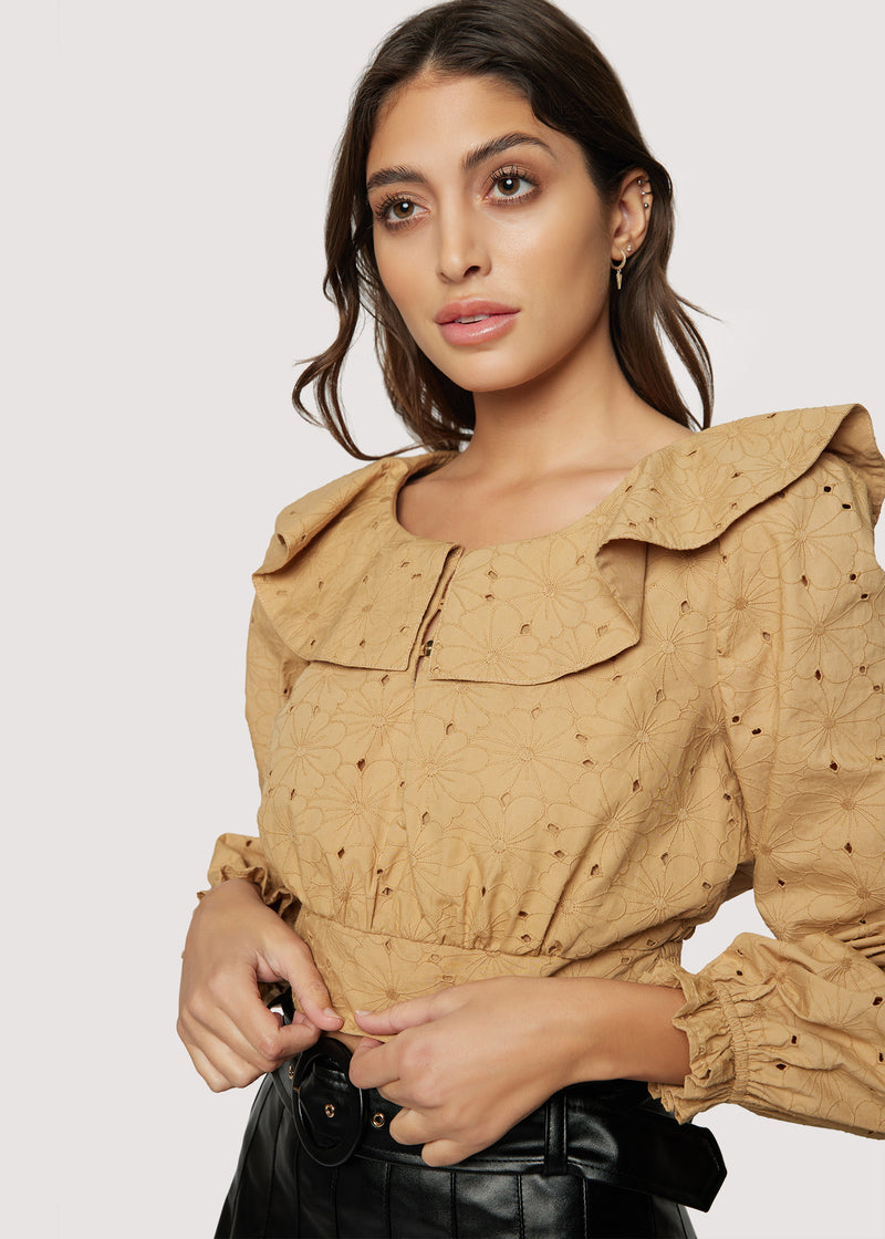 Desert Flower Crop Top